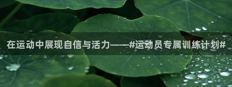 MK体育官方正版app娱乐网站：在运动中展现自信与活力——#