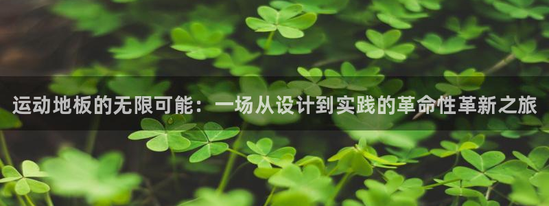 MK体育官网下载招商电话号码查询：运动地板的无限可能：一场从